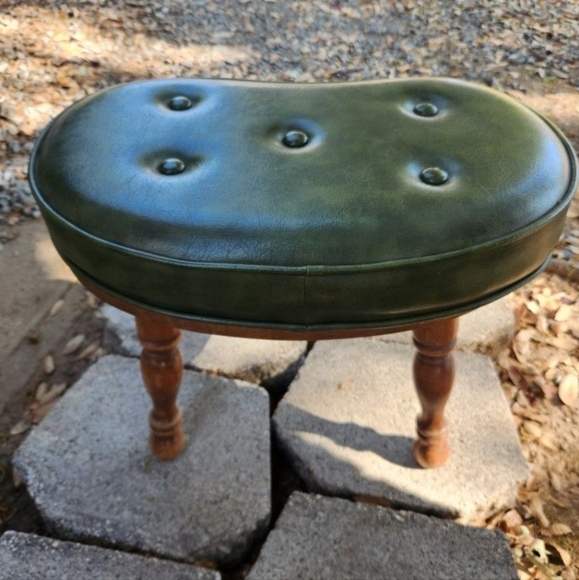 MCM Kidney Bean Footstool - Picture 1 of 4
